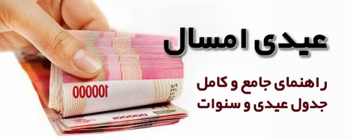 eydihaed جدول عیدی کارگران سال 1404